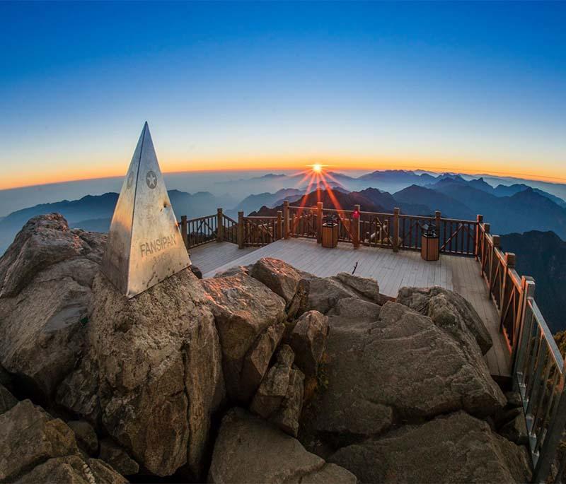 Fansipan Mountain - The highest peak in Indochina, offering challenging treks and breathtaking views.