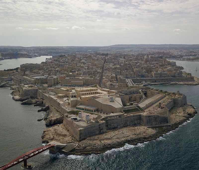 Fort St. Elmo, a historic fortification in Valletta, plays a central role in Malta’s military history.