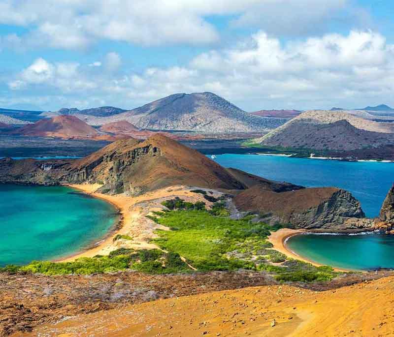 Galapagos Islands, an archipelago known for unique wildlife, stunning landscapes, and Darwin's theory of evolution.