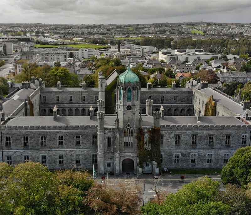 Galway Cathedral, a beautiful cathedral in Galway City, known for its impressive architecture and stunning stained glass.