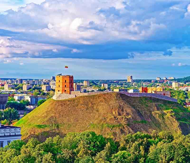 Gediminas Castle Tower: Historic tower offering panoramic views of Vilnius and its charming Old Town.