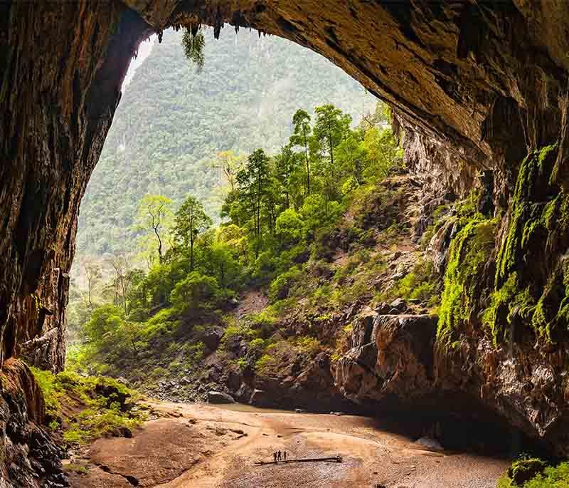 Gombasek Cave - A cave system known for its unique formations and part of the Slovak Karst National Park.