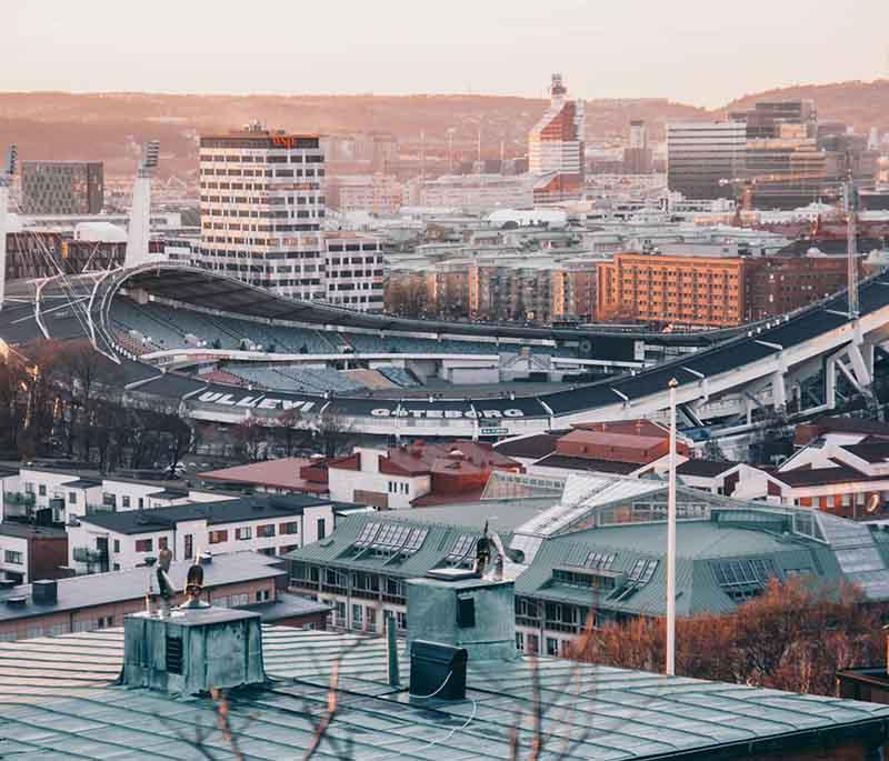 Gothenburg - A major city on the west coast, known for its canals, maritime heritage, and lively cultural scene.