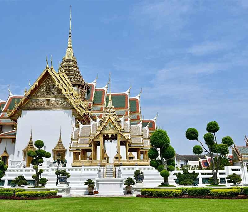 Grand Palace, Bangkok - A spectacular complex of buildings that served as the official residence of the Kings of Thailand.