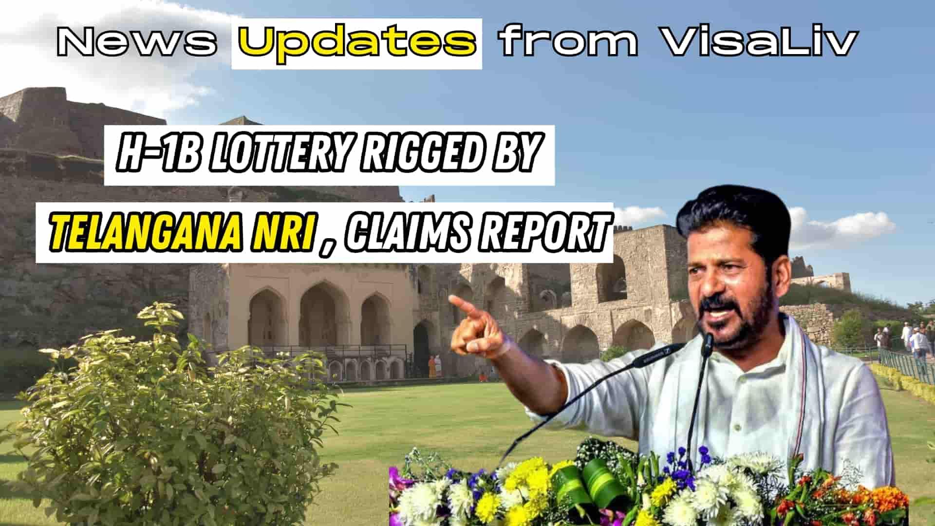H-1B lottery rigged by Telangana NRI, claims report. Explore details and implications of the alleged rigging.