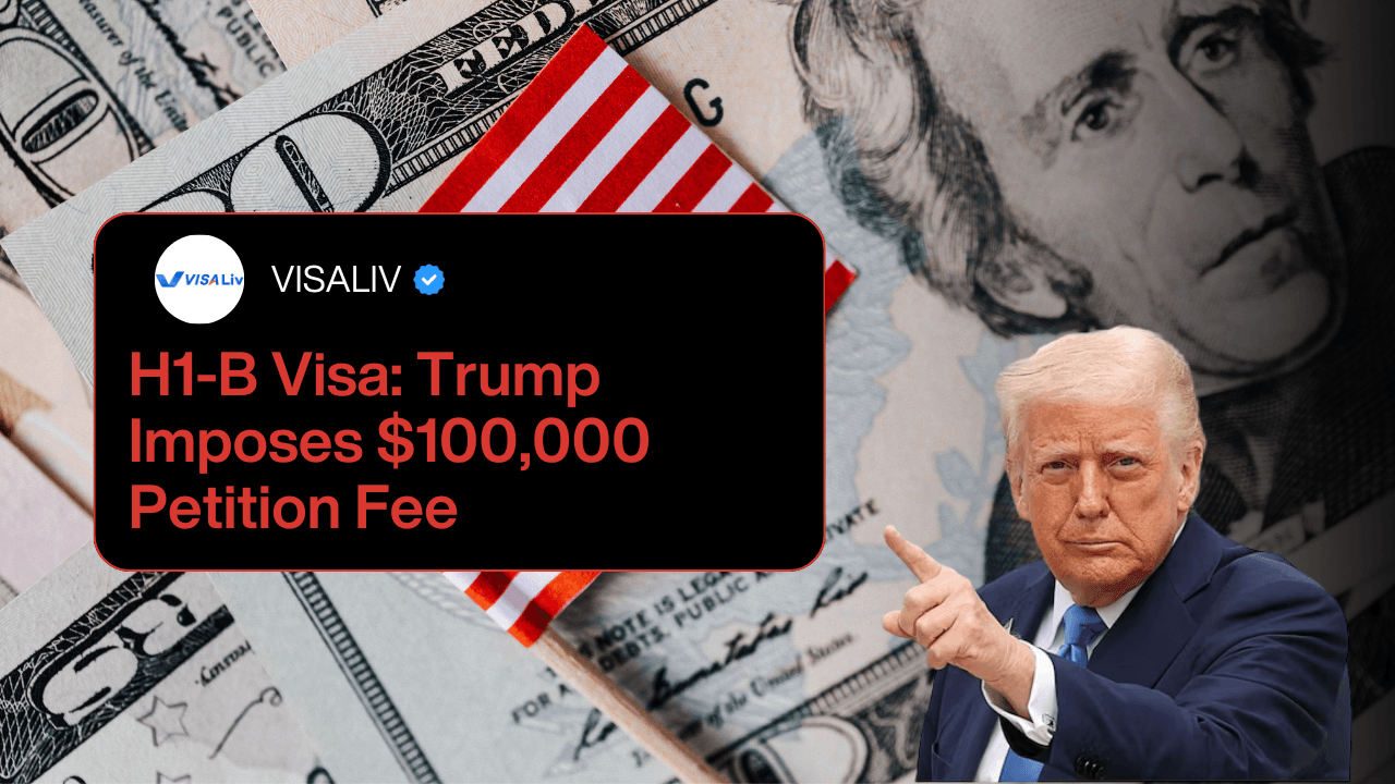 H1-B visa faces new $100,000 petition fee under Trump administration affecting skilled foreign workers.