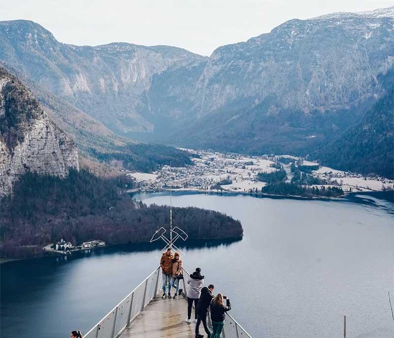 Hallstatt Skywalk delivers breathtaking aerial views of Hallstatt and its serene lake, perfect for photographers.