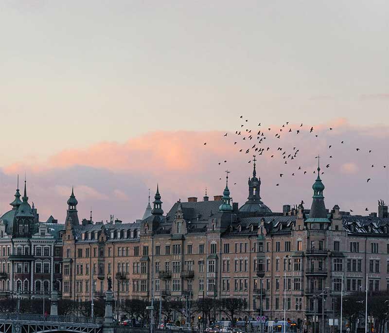 Helsingör (Denmark-Sweden border) - A historic town known for its castle, Kronborg, and its proximity to the Swedish border.