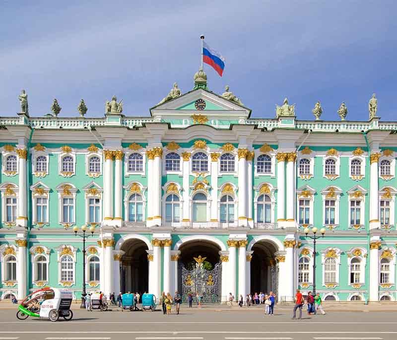 Hermitage Museum, St. Petersburg - One of the largest and oldest museums in the world, housed in the Winter Palace.