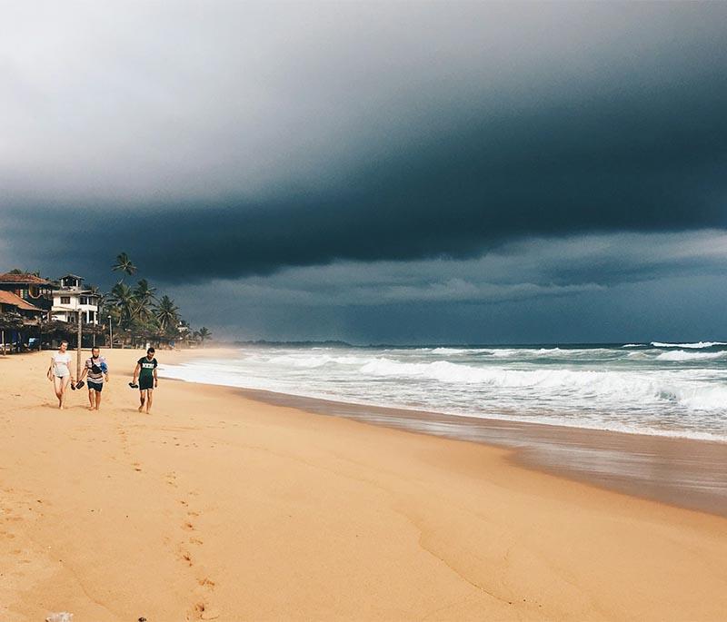 Hikkaduwa Beach - A popular beach destination known for its coral reefs, diving spots, and lively nightlife.