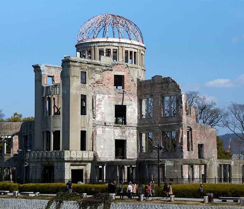 Hiroshima - A city known for its tragic history, peace monuments, museums, and vibrant modern culture.