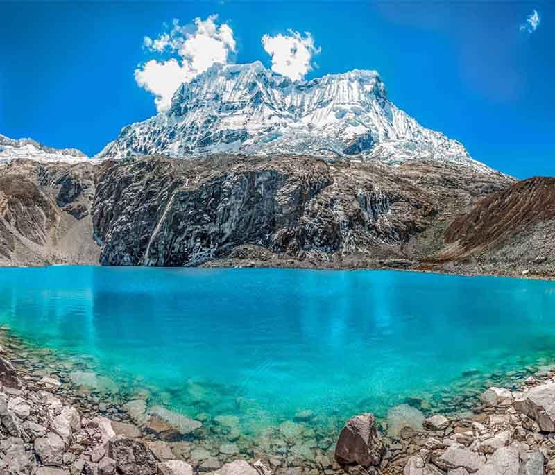Huascaran National Park - A UNESCO World Heritage site with towering peaks, glaciers, and diverse flora and fauna.