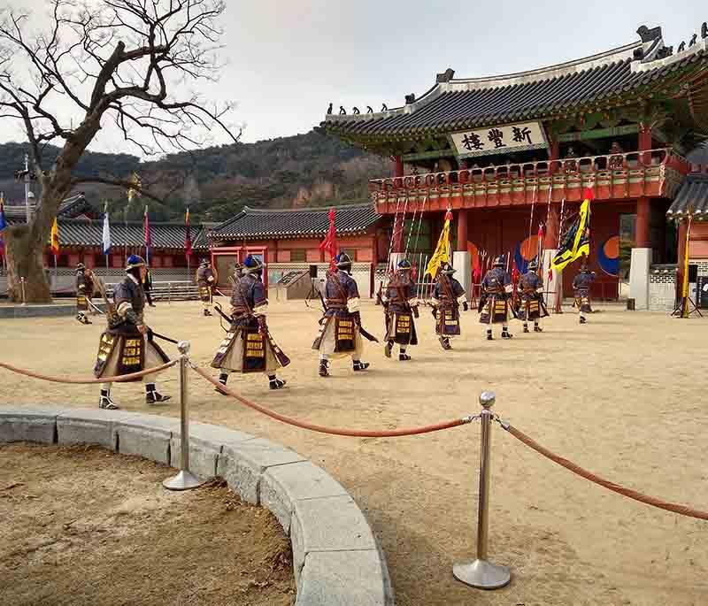 Hwaseong Fortress, Suwon - A UNESCO World Heritage site featuring impressive fortifications and beautiful views.