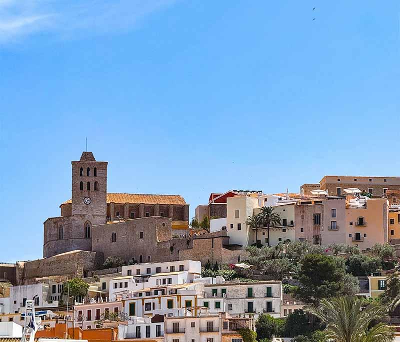 Ibiza Old Town (Ibiza) - A UNESCO site with a rich history, cobblestone streets, ancient buildings, and nightlife.