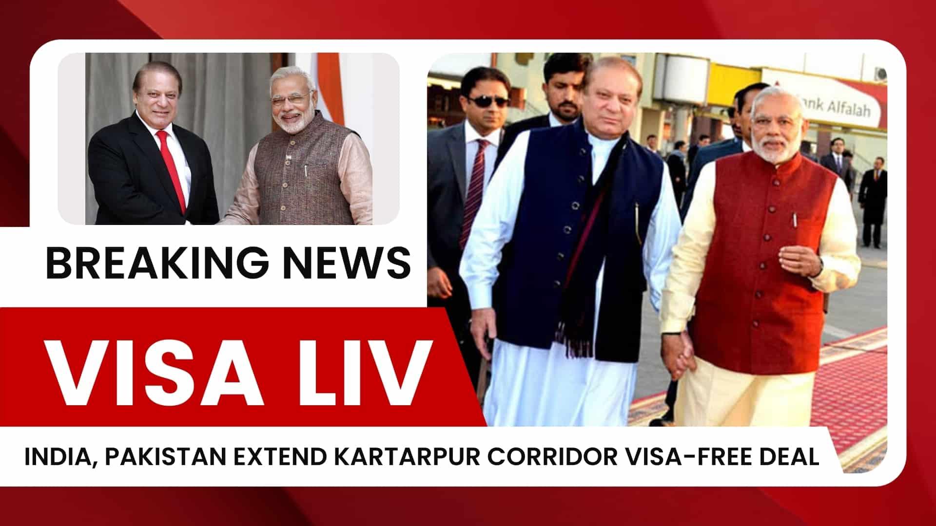 India and Pakistan extend the Kartarpur Corridor visa-free deal, enhancing travel access for Sikh pilgrims and visitors.