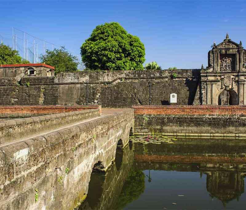 Intramuros in Manila - A historic walled city with colonial architecture, significant landmarks, and rich Spanish history.