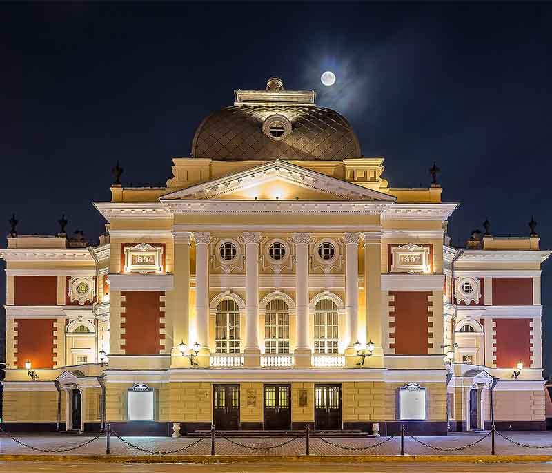 Irkutsk - A city near Lake Baikal, known for its well-preserved wooden architecture and as a gateway to exploring the lake.