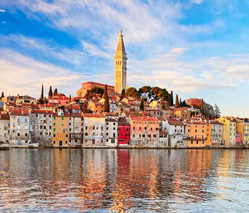 Istria Peninsula, offering charming coastal towns, rolling vineyards, and historic sites like Pula's Roman amphitheater.