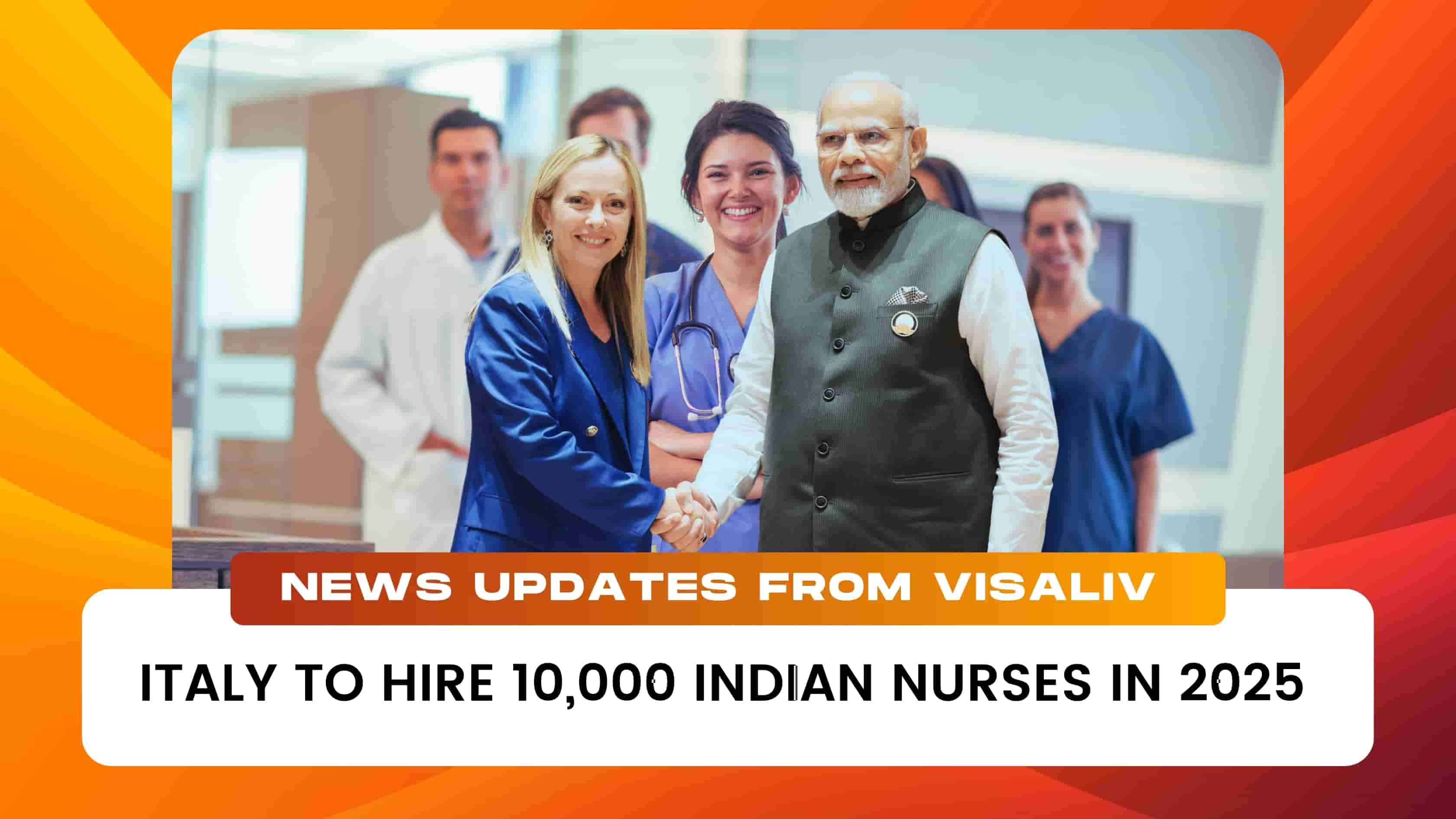 Italy plans to hire 10,000 Indian nurses in 2025, offering new opportunities for healthcare professionals.