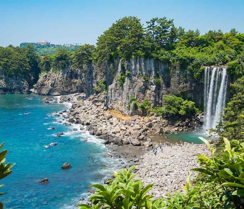 Jeju Island - A popular island destination known for its natural beauty, volcanic landscapes, and unique culture.