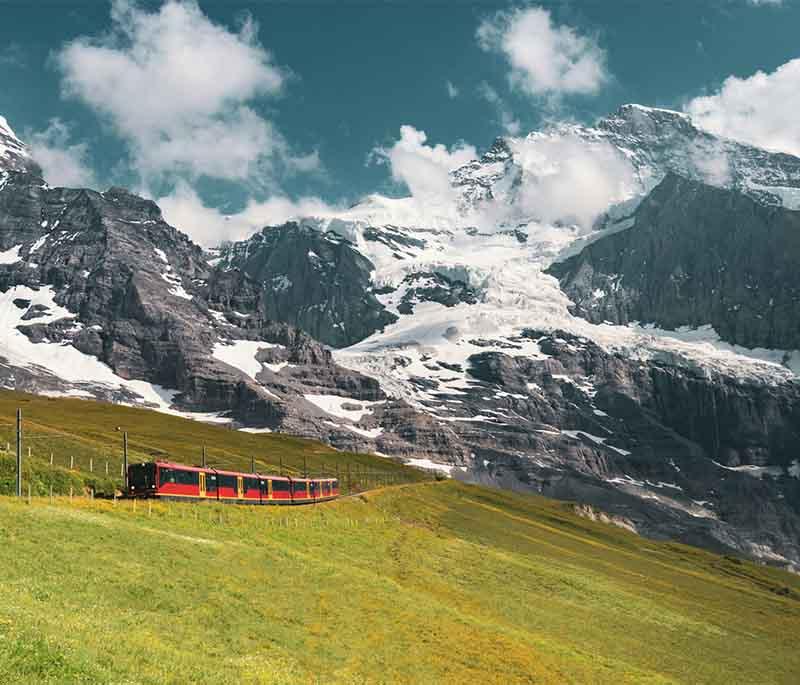 Jungfraujoch - Known as the Top of Europe, offering stunning views of the Aletsch Glacier and surrounding peaks.