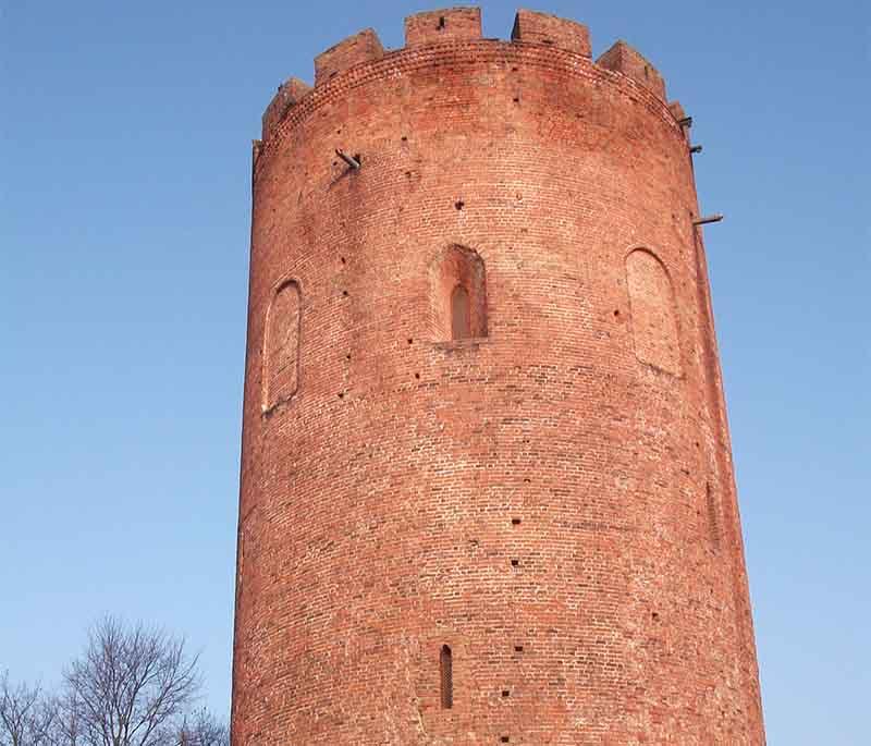 Kamenets, home to the Kamenets Tower, a medieval defensive structure, local landmark, and historical site.