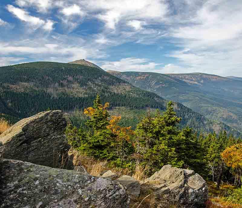 Karpacz and Karkonosze Mountains - Resort town and mountain range ideal for outdoor activities like hiking and skiing.