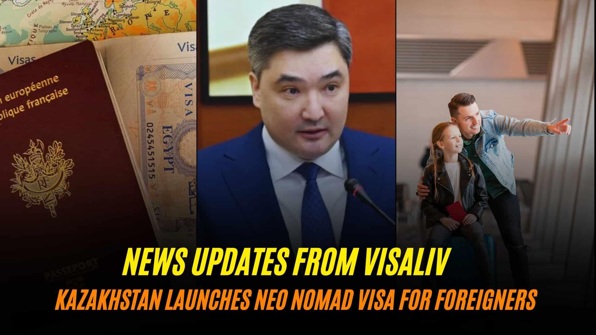 Kazakhstan introduces the Neo Nomad Visa, providing the new opportunities for foreign remote workers.