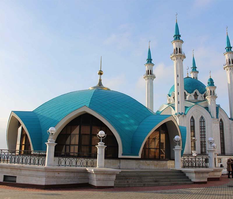 Kazan Kremlin, Kazan - A UNESCO World Heritage site, showcasing a blend of Russian and Tatar architecture and culture.