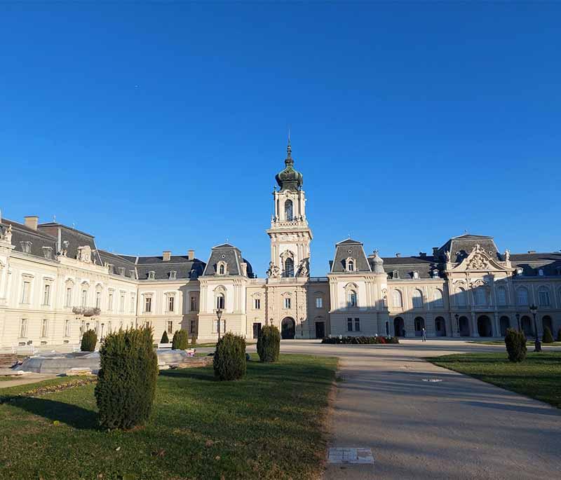 Keszthely - Festetics Palace, a baroque palace with beautiful gardens, a museum, and cultural events.