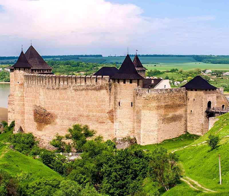 Khotyn: Famous for its medieval fortress, a significant landmark on the banks of the Dniester River.