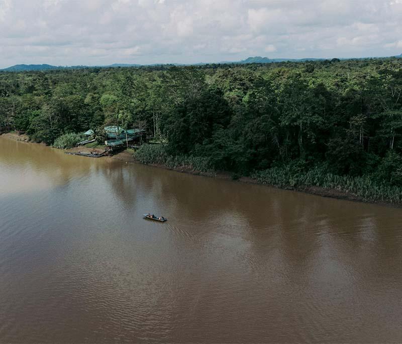 Kinabatangan River in Sabah offers wildlife safaris where visitors can spot diverse species in their natural habitat.