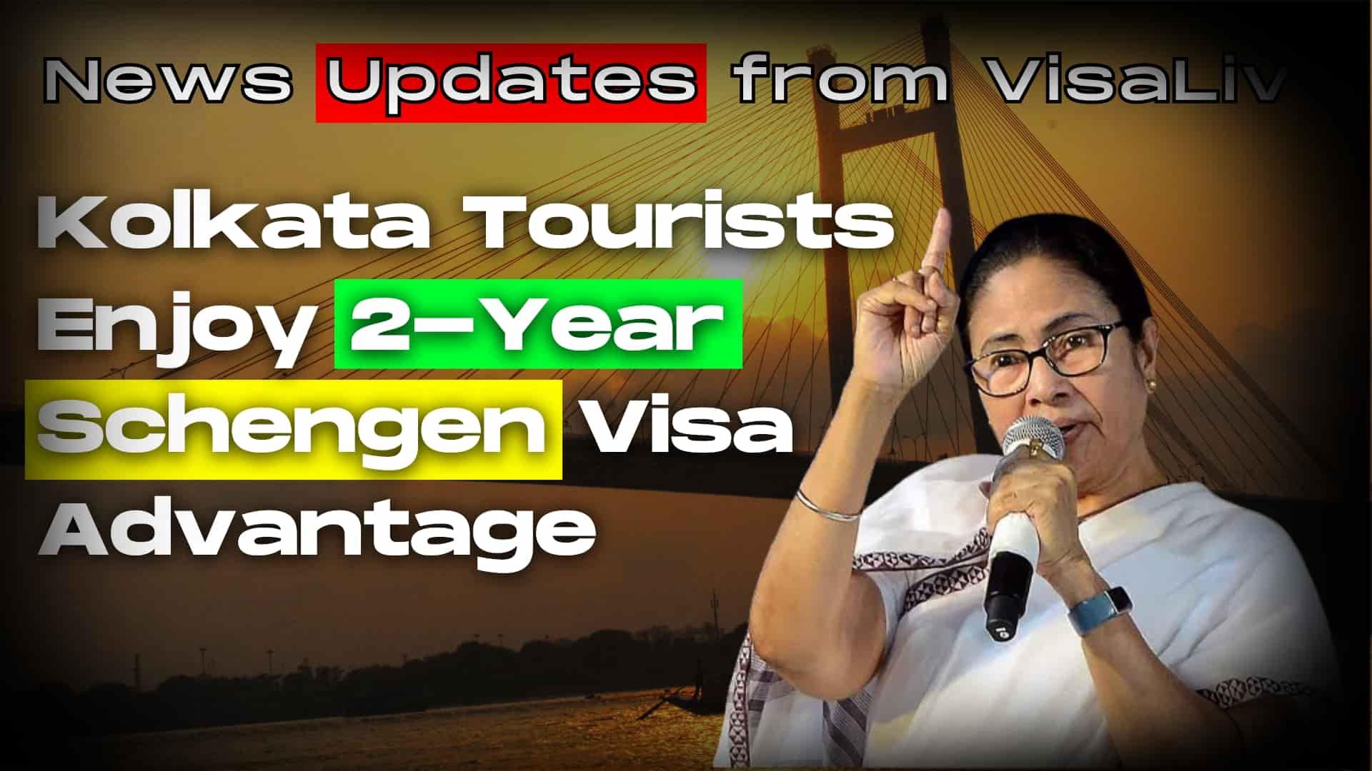 Kolkata tourists enjoy a 2-year Schengen visa, making European travel more accessible and convenient for Indian travelers.