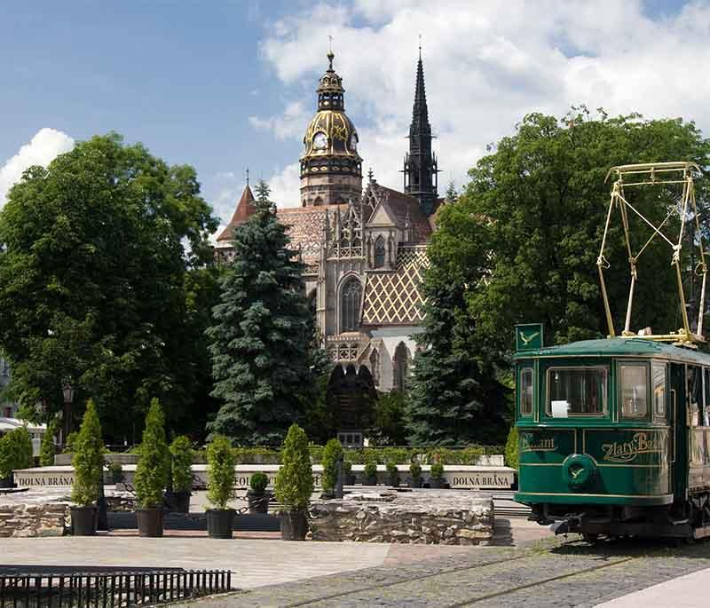 Kosice - The second-largest city in Slovakia, known for its cultural scene, architecture, and St. Elisabeth Cathedral.