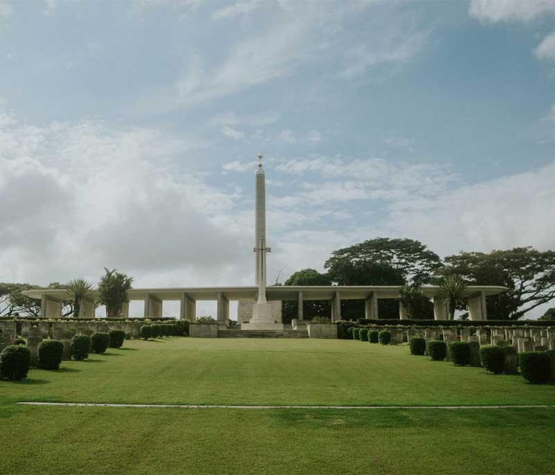 Kranji War Memorial - A memorial honoring the soldiers who died in World War II, located in the serene Kranji countryside.