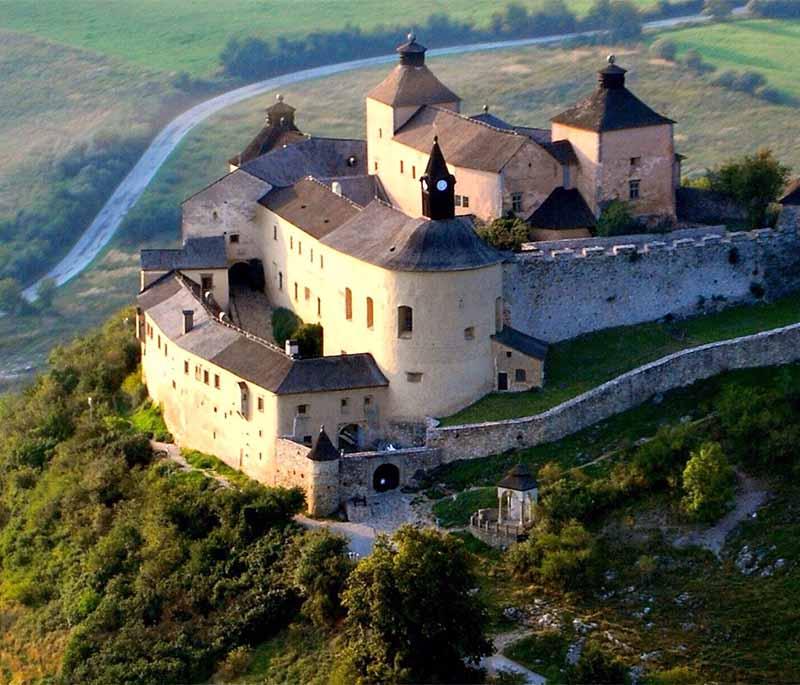 Krasna Hôrka Castle - A medieval fortress known for its well-preserved interiors and historical significance.
