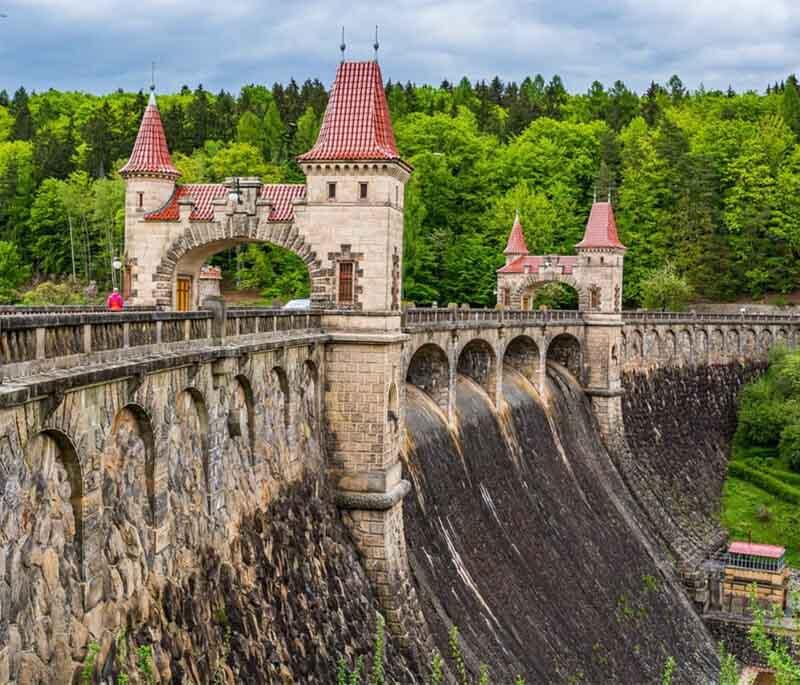 Krkonose National Park, featuring the highest mountains in the Czech Republic, diverse flora and fauna, and hiking and skiing