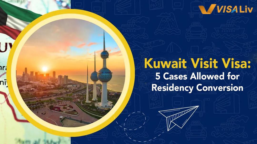 Kuwait approves five cases where visit visas can be converted to residency, easing rules for eligible applicants.