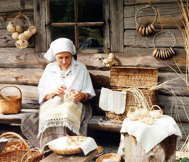 Latvian Open-Air Museum of Agriculture, an open-air museum showcasing traditional Latvian farming methods and rural life.