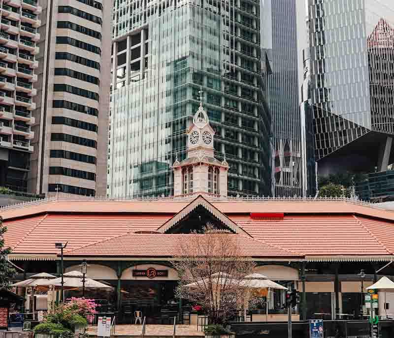 Lau Pa Sat - A historic market and food center known for its diverse range of local and international cuisine.