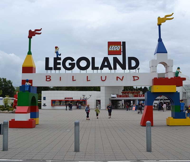 Legoland Billund Resort, Billund, a family-friendly theme park with Lego-themed attractions, rides, and interactive exhibits.