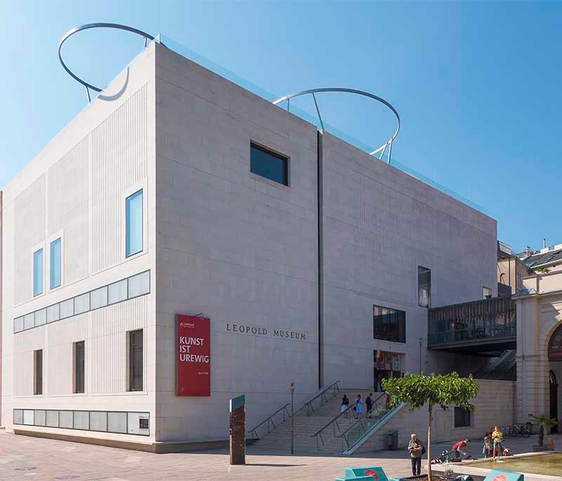 Leopold Museum in Vienna houses an extensive collection of modern Austrian and international art, appealing to art lovers.