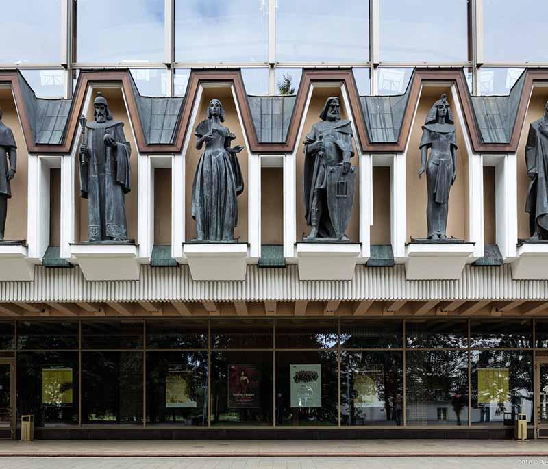 Lithuanian National Opera and Ballet Theatre: Cultural institution in Vilnius offering opera, ballet, and performances.