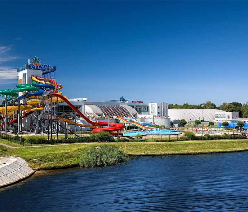 Livu Aqua Park: One of the largest indoor water parks in the Baltics, with various water attractions.