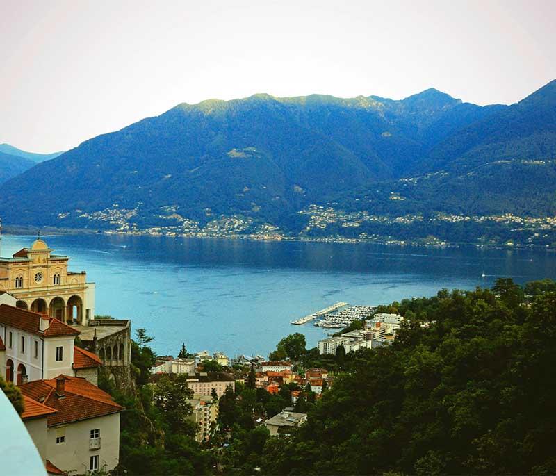 Locarno - A town on Lake Maggiore, known for its mild climate, film festival, and picturesque old town.