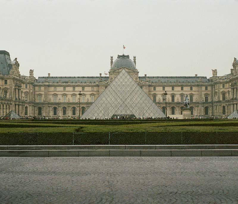 Louvre Museum, Paris, the world's largest art museum, housing the famous Mona Lisa and an extensive collection of art.