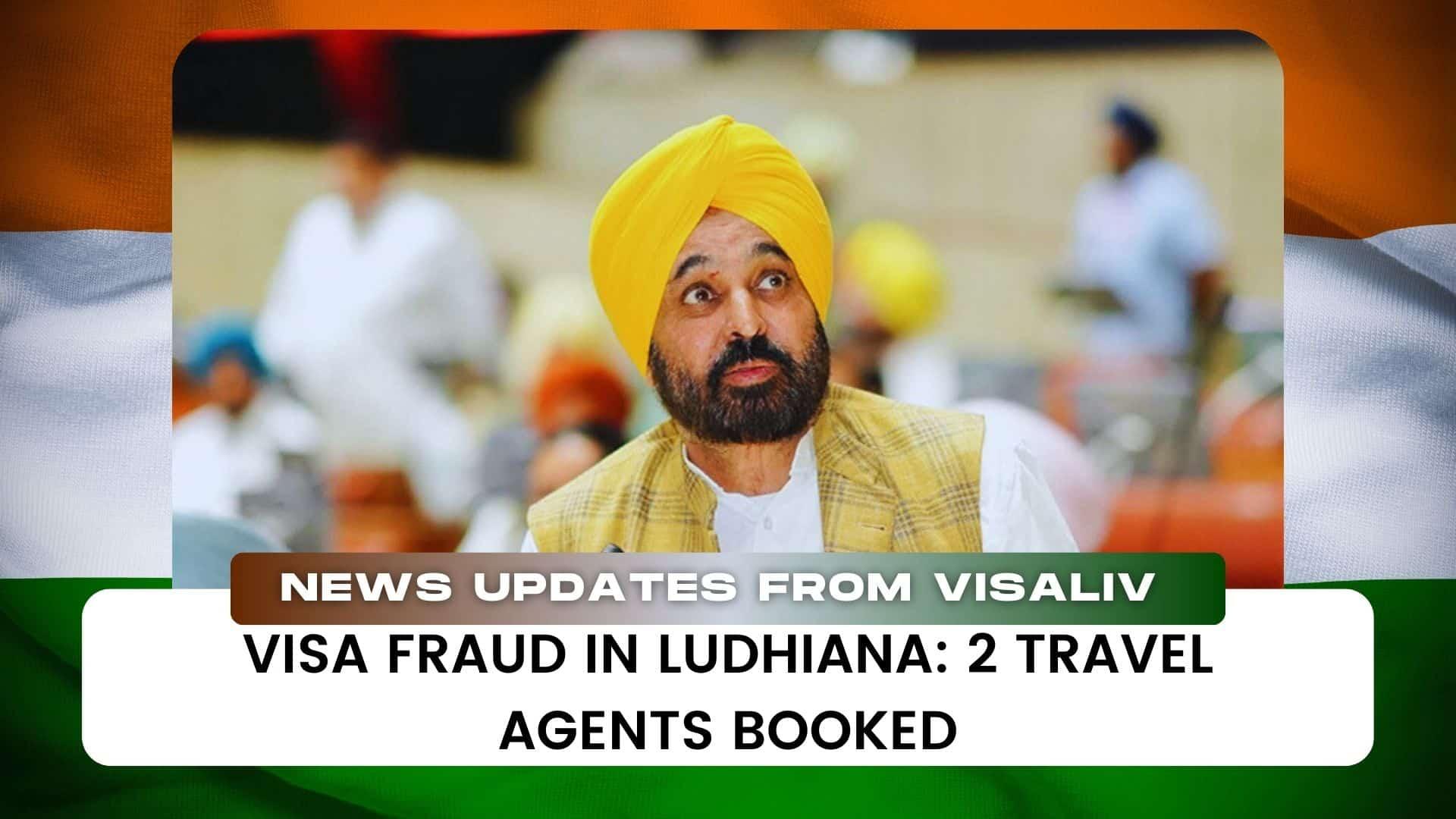 Two Ludhiana travel agents booked for allegedly cheating a man of ₹15.8 lakh in a UK spouse visa fraud case.