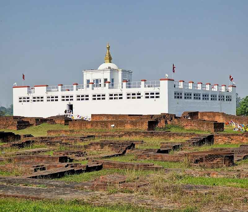 Lumbini, Birthplace of Lord Buddha - A UNESCO World Heritage site with ancient monasteries and the sacred Maya Devi Temple.