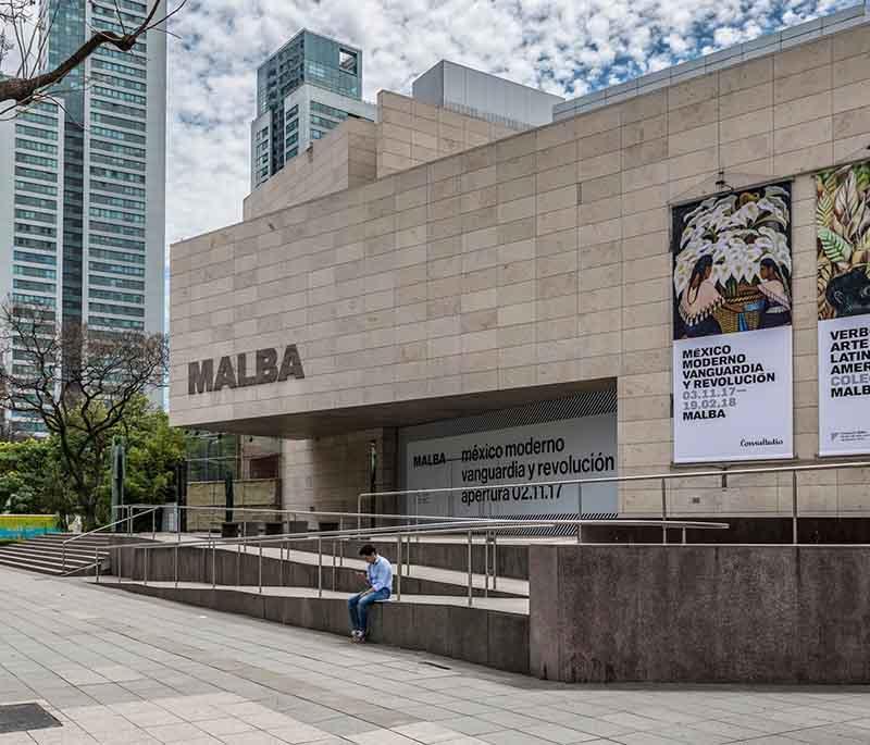 MALBA, Buenos Aires: Showcasing modern architecture and exhibits of contemporary Latin American art in a stylish setting.