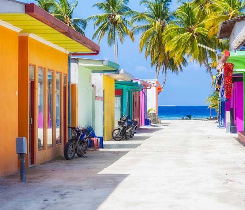 Maafushi was one of the first islands to open for local tourism, known for its budget guesthouses and vibrant tourist life.